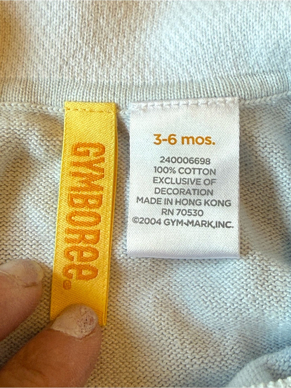 EUC Gymboree baby size 3-6 months golf sweater - Picture 3 of 4